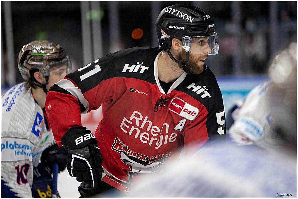 PENNY DEL;  Koelner Haie - Iserlohn Roosters; Koeln, 01.03.2022